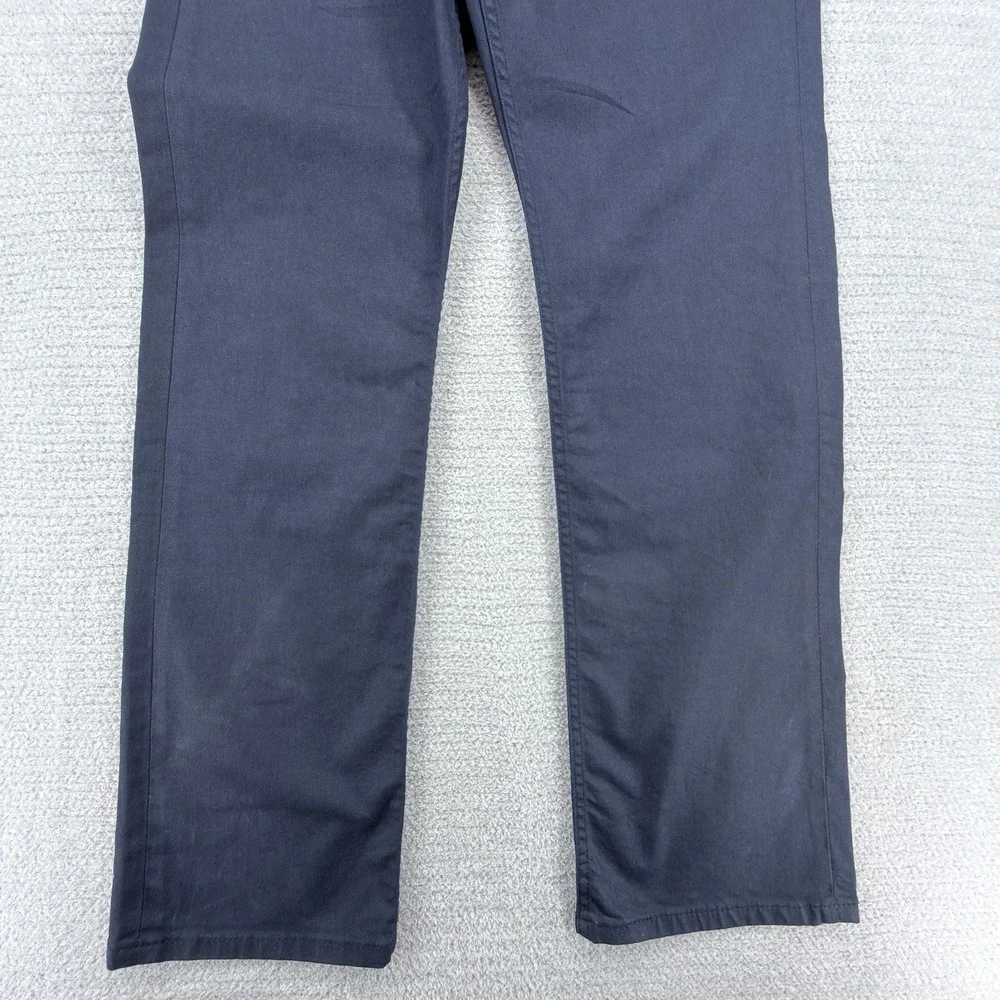 NWT Levis 569 Loose Straight Jeans Mens 30x34 Navy Garment Dyed Comfort Stretch